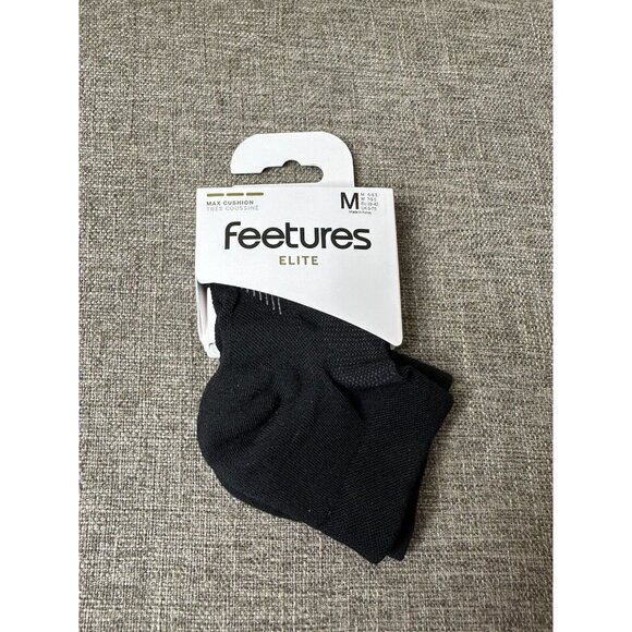 Feetures! Other - Feetures Elite Black Max Cushion Low Cut Socks Size M (Men 6-8.5 Women 7-9.5)